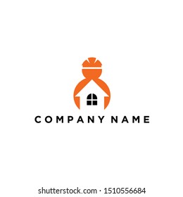 home hand logo vector desgin