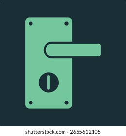 Home handle trendy applicable important vector Illustration design superb colorful background.eps