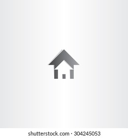 home house black sign vector design symbol