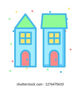 home   house   building  
