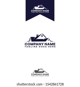 Home house building company logo