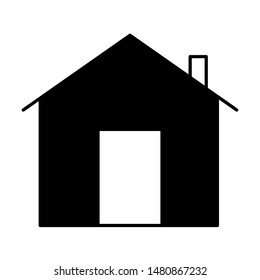 home house building icon vector illustration