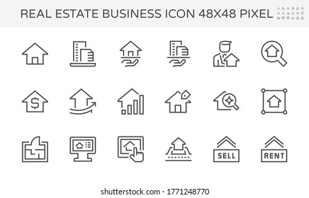 Home or house building vector icon. That real estate, property or realty. Include agent, realtor or broker. Professional in business to development, sale, rent, buy, purchase,  mortgage or investment.