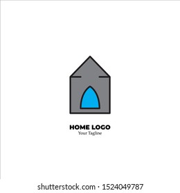 Home, House, Buildings, Real Estate, Property Vector Logo Element