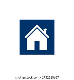 diseño del logotipo vectorial del icono de la casa de campo