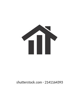 home house design logo vector
