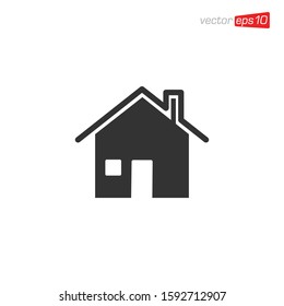Home or House Icon Design Vector