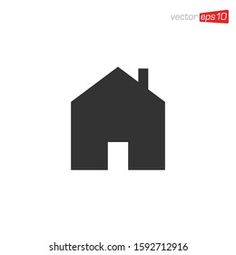 Home or House Icon Design Vector