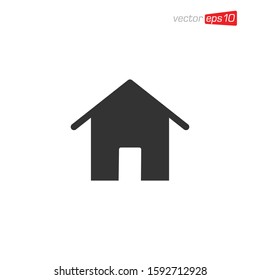 Home or House Icon Design Vector