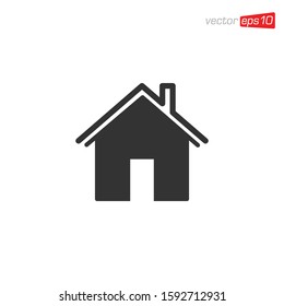 Home or House Icon Design Vector