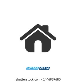 Home or House Icon Vector Design Illustration 