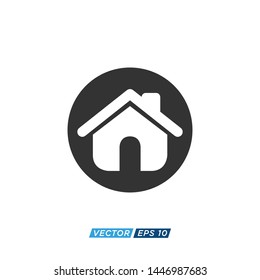 Home or House Icon Vector Design Illustration 