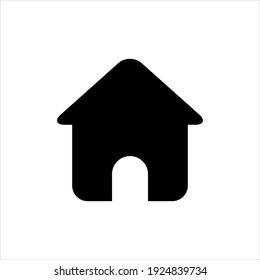 Home house icon vector graphic illustration