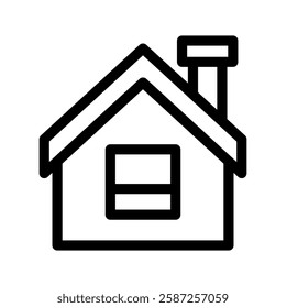 Home House Icon Vector Symbol Design Illustration