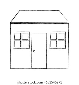 home house isolated icon