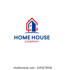 Home House Logo Stock Vector (Royalty Free) 1293273928 | Shutterstock