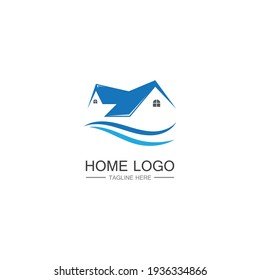 Home and house logo design vector, logo , architecture and building, design property , stay at home estate Business logo, Construction Graphic, icon home logo