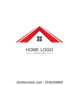 Home and house logo design vector, logo , architecture and building, design property , stay at home estate Business logo, Construction Graphic, icon home logo