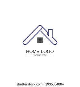 Home and house logo design vector, logo , architecture and building, design property , stay at home estate Business logo, Construction Graphic, icon home logo