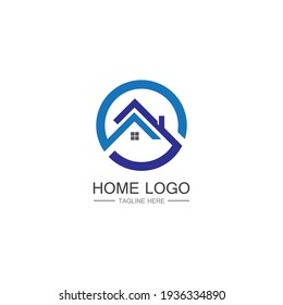 Home and house logo design vector, logo , architecture and building, design property , stay at home estate Business logo, Construction Graphic, icon home logo