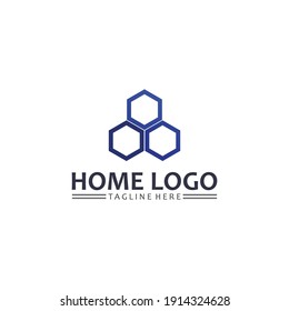 Home and house logo design vetor, logo , architecture and building, design property , stay at home estate Business logo, Construction Graphic, icon home logo