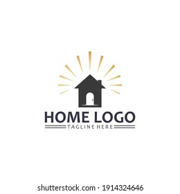 Home and house logo design vetor, logo , architecture and building, design property , stay at home estate Business logo, Construction Graphic, icon home logo