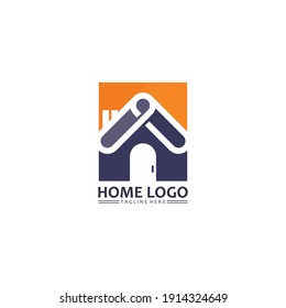 Home and house logo design vetor, logo , architecture and building, design property , stay at home estate Business logo, Construction Graphic, icon home logo