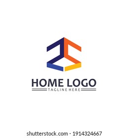Home and house logo design vetor, logo , architecture and building, design property , stay at home estate Business logo, Construction Graphic, icon home logo