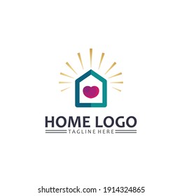 Home and house logo design vetor, logo , architecture and building, design property , stay at home estate Business logo, Construction Graphic, icon home logo