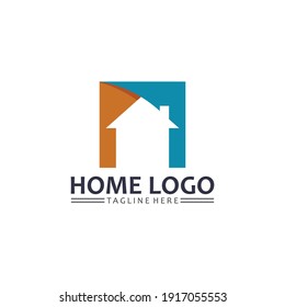 Home and house logo design vetor, logo , architecture and building, design property , stay at home estate Business logo, Construction Graphic, icon home logo