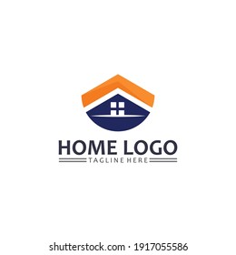 Home and house logo design vetor, logo , architecture and building, design property , stay at home estate Business logo, Construction Graphic, icon home logo