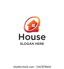 Home or house logo designs, simple logo  concept for vector logo inspiration.