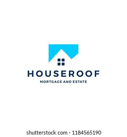 home house logo vector icon