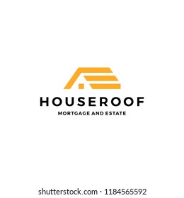 home house logo vector icon