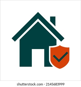 home house protect security and protection icon.