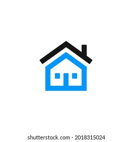Home house real icon vector