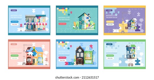Home house repair renovation service. Before and after creative concept, restoration of old building. Contractor standing in front of home before and after overhaul. Reconstruction of cottage facade