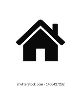 Home house symbol icon vector illustration