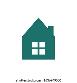 Home house symbol icon vector illustration