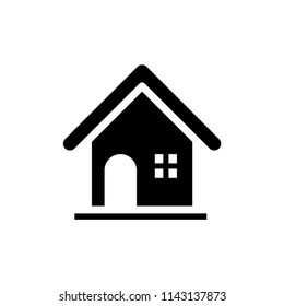 Home house work from home icon vector symbol illustration.