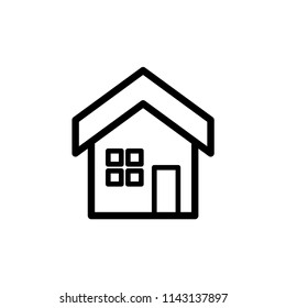 Home House Work Home Icon Vector Stock Vector (Royalty Free) 1143137897 ...