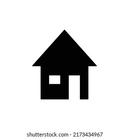Home house work from home icon vector symbol illustration