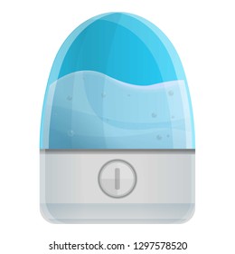 Home humidifier icon. Cartoon of home humidifier vector icon for web design isolated on white background