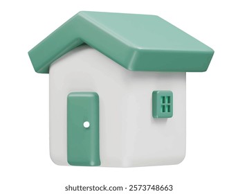 Home icon 3d render illustration