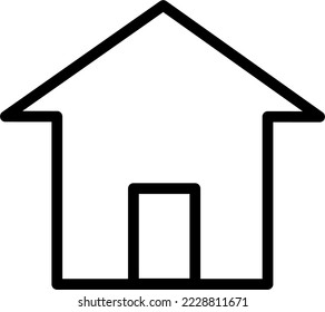 Home Icon in Black Color
