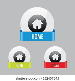 Home Icon Buttons
