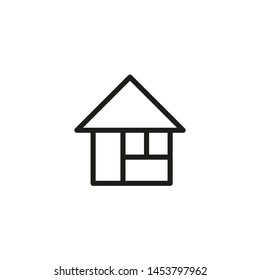 Home icon. Can use for icon, application, web, infographic element