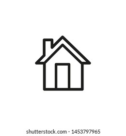 Home icon. Can use for icon, application, web, infographic element