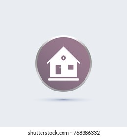 home icon. city sign