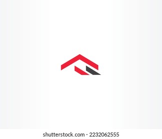 home icon concept with line shape logo design